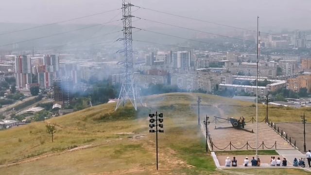 2019г. Сигнальная пушка на Караульной горе