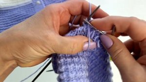 Детская шапочка спицами на 6 мес. Подробный мастер-кла?