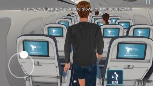 🔥Взрыв самолёта вид из салона😱