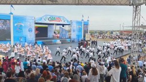 САБАНТУЙ В АСТРАХАНИ-ПОСЕВНАЯ В МАРШЕ