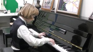 И.С.Бах 2-х голосная инвенция ре-минор. И.Беркович. Вариации на тему Паганини ля-минор.