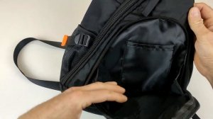 Водонепроницаемая наплечная/нагрудная нейлоновая стильная сумка. Обновил гардероб