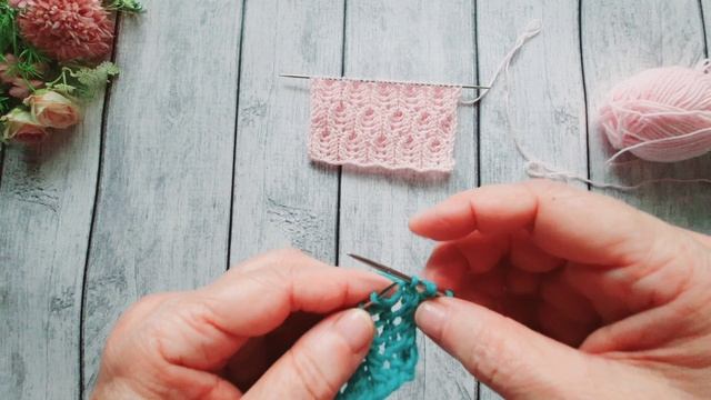 Очаровательный ажурный узор для летней кофты, туники, смотреть онлайн