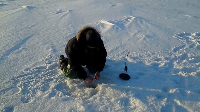 Зимняя рыбалка. Каражар.13 декабря 2014 г. смотреть онлайн