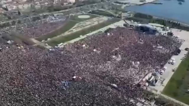 Митинг в Турции