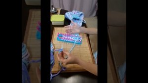 Учимся вязать на вязальном станке