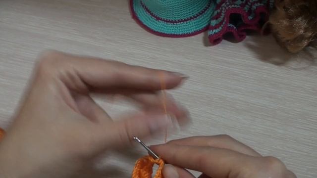 Платье "Шишечка" для баболи 16 см