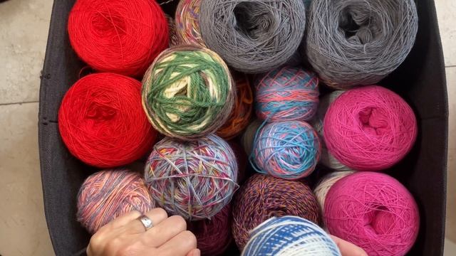 Много пряжи для подмота | шарф | носки | Меринос смотреть онлайн