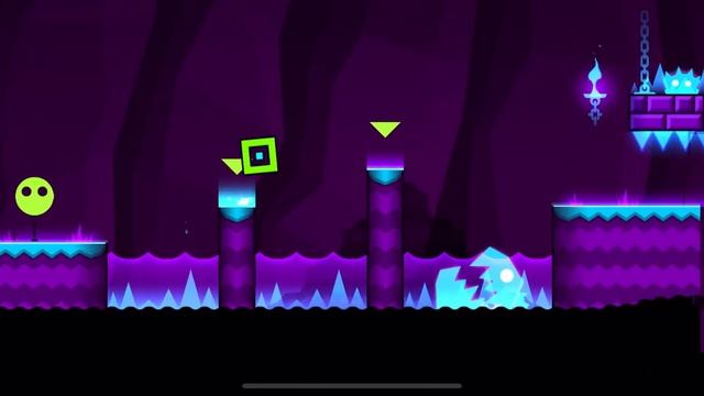 Прохождение всех уровней в geometry dash meltdown