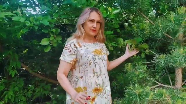 Летнее льняное платье от магазина "Город Ведьм" смотреть онлайн