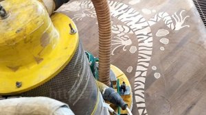 Реставрация художественного паркета.