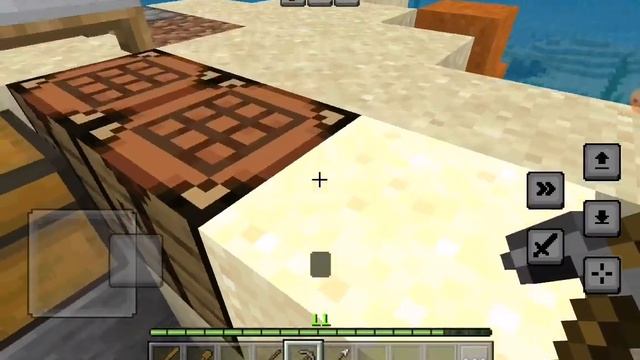 Выживание на незеритовом острове в майнкрафт Снежок minecraft