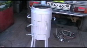 печка для казана