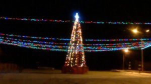 Новогодняя ель в городе Электроугли!