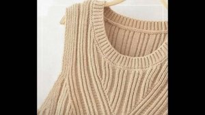 Элегантные жилеты и жилетки спицами. Схемы.