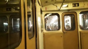 Перегон от Текстильщиков до Волгоградского проспекта на Еж3/Ем508Т (06.11.2018) [архив]