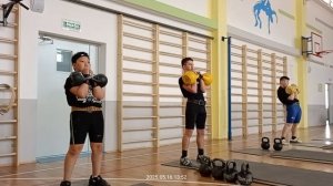 Соревнования по гиревому спорту посв. 80- летию Победы среди юношей и девушек 2012-2013г, 2010-2007г