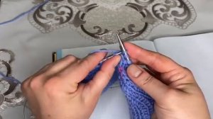 Как связать головку (окат) прямого рукава | Подробный м