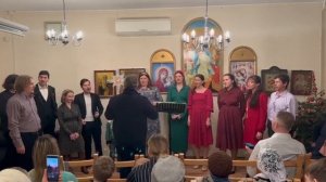 Бортнянский - кондак Рождества Христова. проект "Поём колядки вместе"