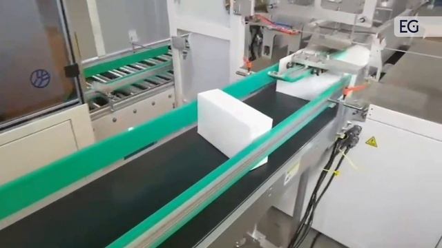 Автоматическая линия для упаковки перчаток TYZ180 смотреть онлайн