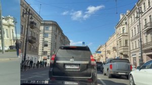 Принарядилась на мероприятие! Едем в машине, разговариваем и показываем Питер Vlog