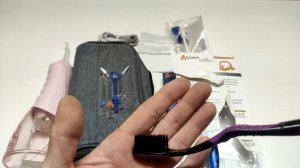 Обзор портативного ирригатора для полости рта AZDENT HF-9 с aliexpress.