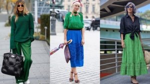 МОДНЫЙ💕 ЗЕЛЕНЫЙ ЦВЕТ В ГАРДЕРОБЕ ДЛЯ ЖЕНЩИН 50+💕