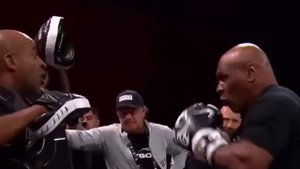 Открытая тренировка Майка Тайсона