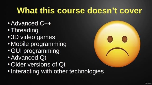 2. What this course doesn't cover