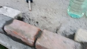 Делаю цоколь из бу кирпича