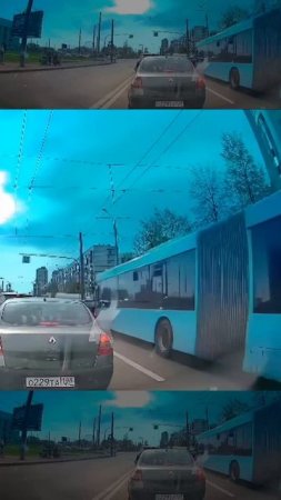 Автобусу никого не жалко.