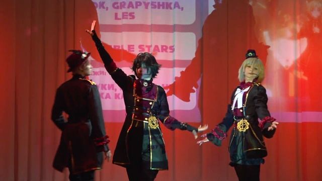 Cosplay defile-Rlinok,Grapushka,Les-Ensemble Stars-Шу Ицуки,Назуна Нито ,Мика Кагехира смотреть онлайн