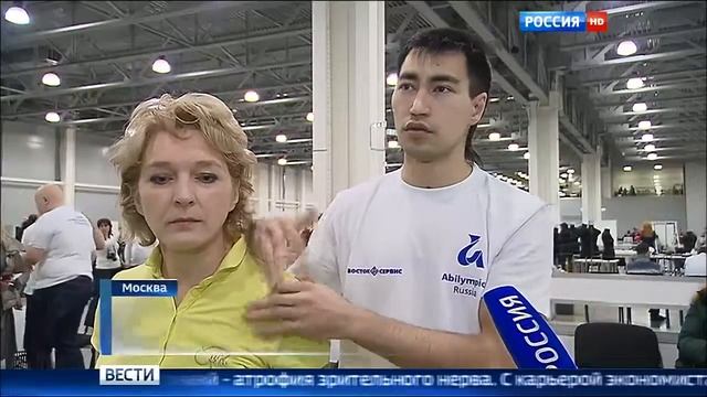 Динар Байгузин Абилимпикс 2015 в программе ВЕСТИ