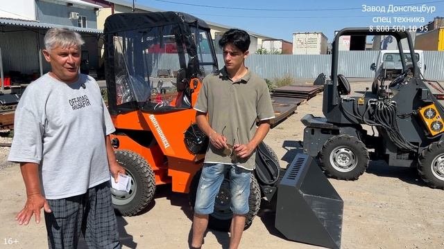 Приобрел 2й погрузчик Волгодонец гЛипецк