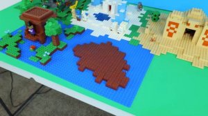 I built a LEGO MINECRAFT WORLD...