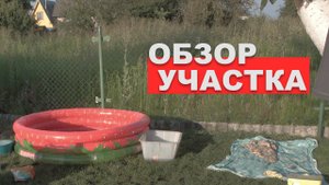#1 Обзор нашего участка и домика