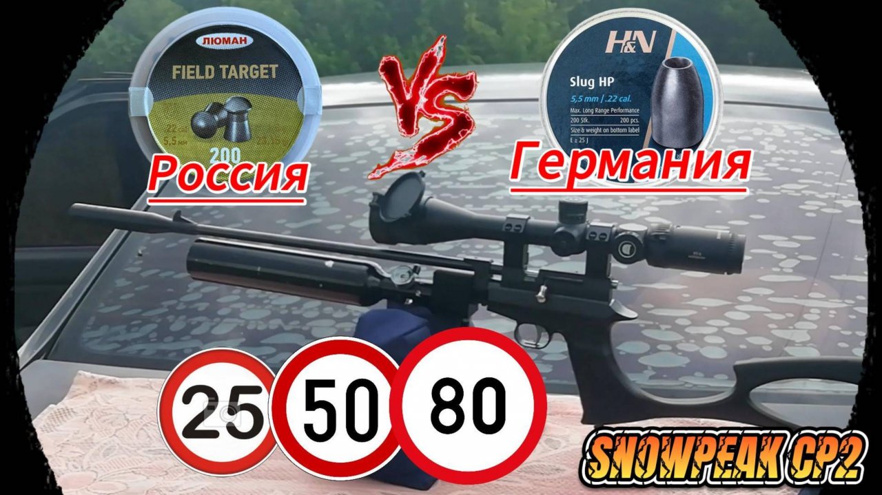 Люман VS H&N 5.5 мм.