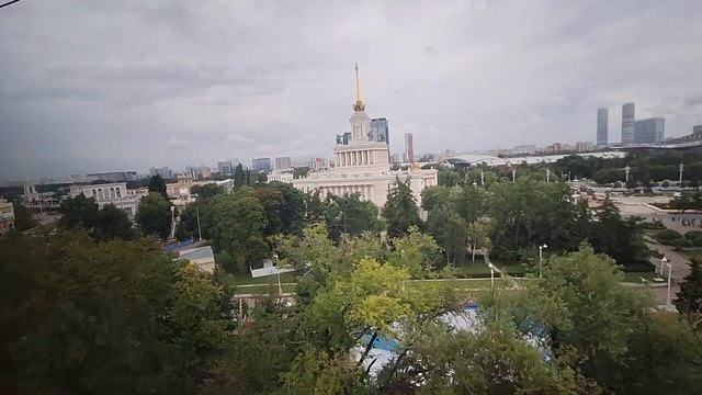 ВДНХ Москва канатная дорога!