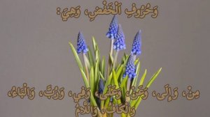 1 глава из матна Аджуррумийи на арабском с переводом на русский для заучивания детям и взрослым