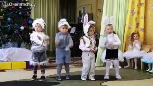 Танец зайчиков в садике