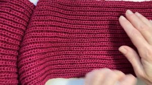 🔥 Базовый шарф английской резинкой без накидов с иде?