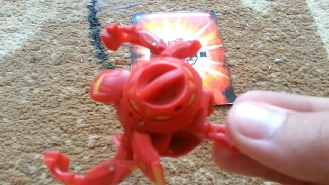 Обзор Bakugan №10. Пайрус Дрожащий Горем (Quakix Gorem)