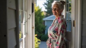 ХАЛАТ 65-летней бабушки УПАЛ перед МОЛОДЫМ КУРЬЕРОМ! Ба