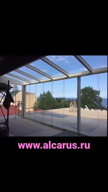 Стеклянные крыши и безрамное остекление #безрамноеостекление #стекляннаяперегородка #стеклопакет