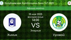 ФУТБОЛ.  ХИМИК Невинномысск - УРОЖАЙ Ивановское