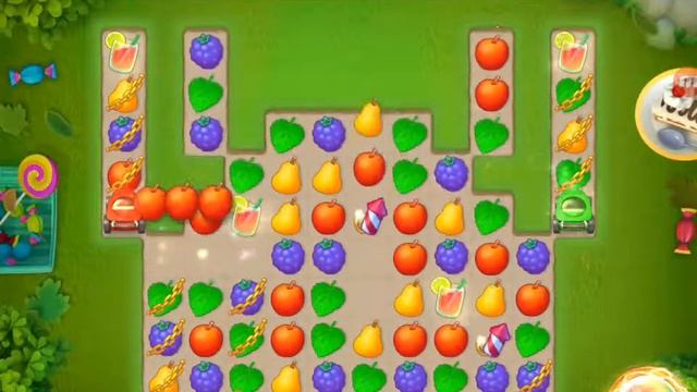 Gardenscapes level 1 - Easter cakes (Выложить выпечку) смотреть онлайн