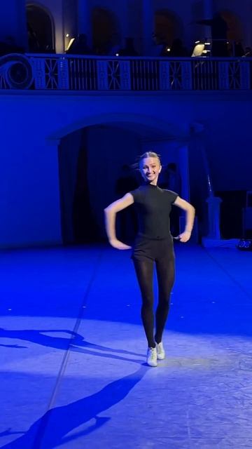 Репетиция хореографической картины На катке.