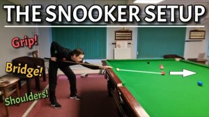 BartonSnooker | Исходная позиция в снукере. Постановка стойки | Часть 1