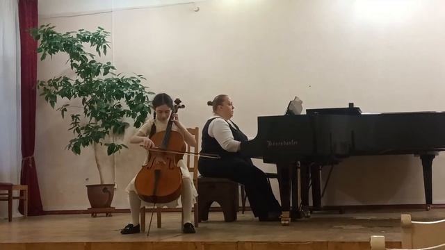 Ромберг  концерт  n 2 ре-мажор  Севастьянова Саша 4 класс ССМШ