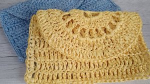 Косметичка - портмоне за вечер./ МК 🧶
